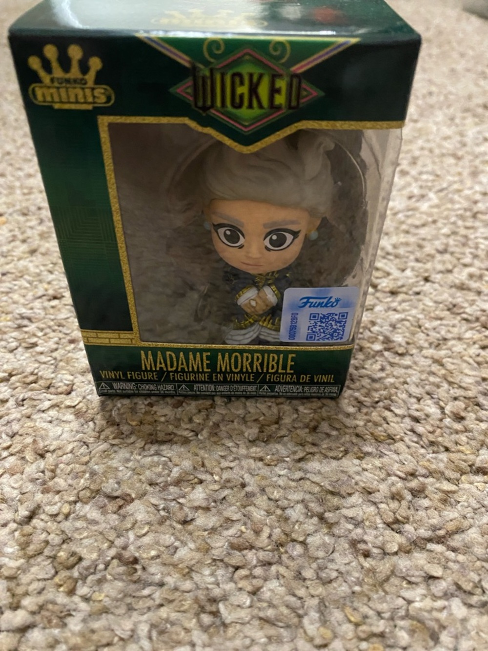 Funko Madame Morrible Vinyl Figure - Green & Gold Box